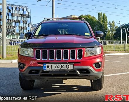 Красный Джип Компас, объемом двигателя 2.4 л и пробегом 158 тыс. км за 8999 $, фото 4 на Automoto.ua