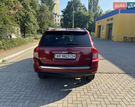 Красный Джип Компас, объемом двигателя 2.4 л и пробегом 125 тыс. км за 10500 $, фото 2 на Automoto.ua