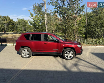 Красный Джип Компас, объемом двигателя 2.4 л и пробегом 125 тыс. км за 10500 $, фото 1 на Automoto.ua