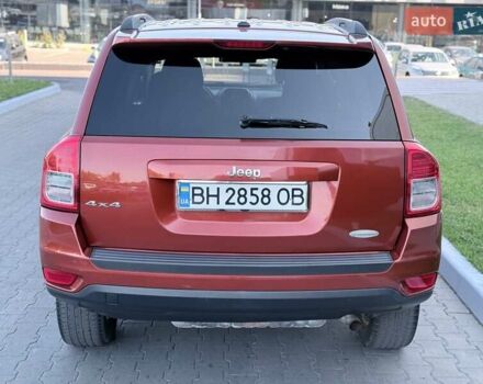 Красный Джип Компас, объемом двигателя 2.4 л и пробегом 130 тыс. км за 8999 $, фото 4 на Automoto.ua