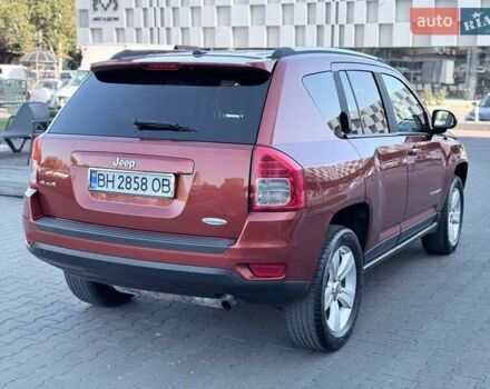Красный Джип Компас, объемом двигателя 2.4 л и пробегом 130 тыс. км за 8999 $, фото 6 на Automoto.ua