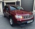 Красный Джип Компас, объемом двигателя 2 л и пробегом 123 тыс. км за 8999 $, фото 1 на Automoto.ua