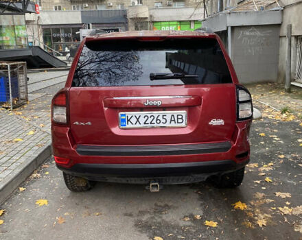 Джип Compass 2013 у Харкові на Automoto.ua Червоний Джип Compass, об'ємом двигуна 2.36 л та пробігом 209 тис. км за 8150 $, фото 2 на Automoto.ua