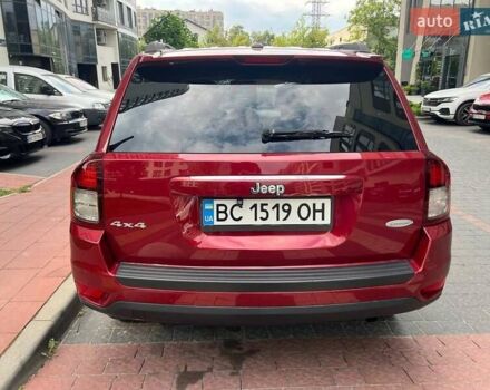 Красный Джип Компас, объемом двигателя 2.36 л и пробегом 229 тыс. км за 8300 $, фото 5 на Automoto.ua