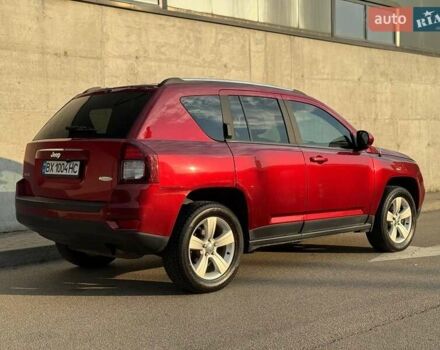 Красный Джип Компас, объемом двигателя 2.36 л и пробегом 130 тыс. км за 9300 $, фото 6 на Automoto.ua