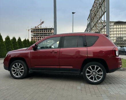 Джип Компас 2014 в Львове на Automoto.ua Красный Джип Компас, объемом двигателя 2.4 л и пробегом 199 тыс. км за 10900 $, фото 4 на Automoto.ua