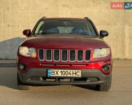 Красный Джип Компас, объемом двигателя 2.36 л и пробегом 130 тыс. км за 9300 $, фото 1 на Automoto.ua