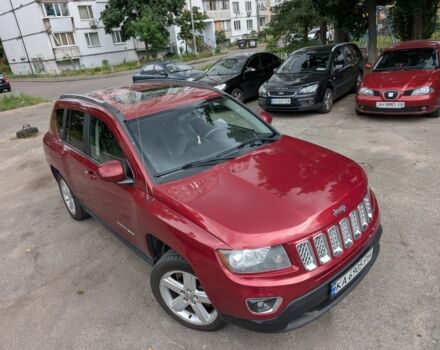 Червоний Джип Compass, об'ємом двигуна 2 л та пробігом 200 тис. км за 9400 $, фото 3 на Automoto.ua