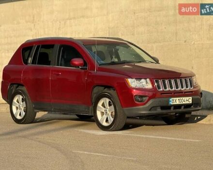 Красный Джип Компас, объемом двигателя 2.36 л и пробегом 130 тыс. км за 9300 $, фото 7 на Automoto.ua