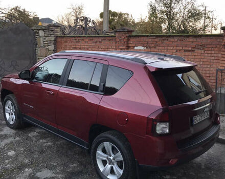 Красный Джип Компас, объемом двигателя 2.4 л и пробегом 195 тыс. км за 9500 $, фото 10 на Automoto.ua