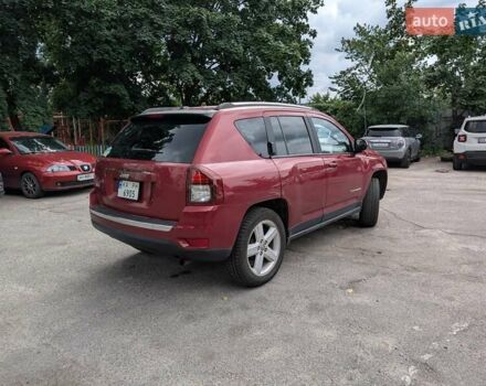Червоний Джип Compass, об'ємом двигуна 2 л та пробігом 200 тис. км за 9400 $, фото 3 на Automoto.ua