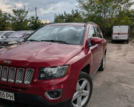Червоний Джип Compass, об'ємом двигуна 2 л та пробігом 200 тис. км за 9400 $, фото 12 на Automoto.ua