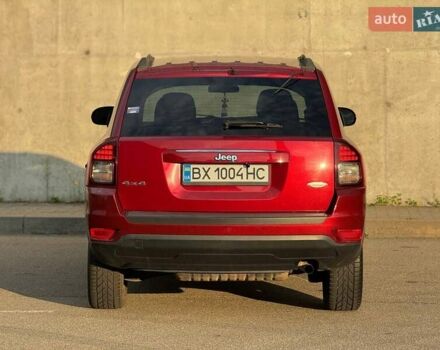 Красный Джип Компас, объемом двигателя 2.36 л и пробегом 130 тыс. км за 9300 $, фото 5 на Automoto.ua
