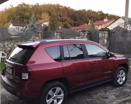 Красный Джип Компас, объемом двигателя 2.4 л и пробегом 195 тыс. км за 9500 $, фото 11 на Automoto.ua