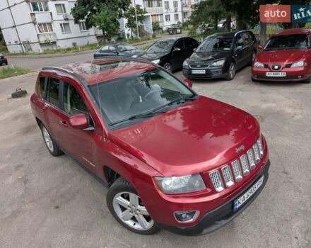 Червоний Джип Compass, об'ємом двигуна 2 л та пробігом 200 тис. км за 9400 $, фото 4 на Automoto.ua