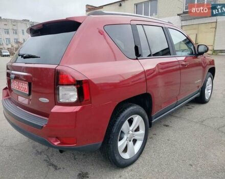 Красный Джип Компас, объемом двигателя 2.36 л и пробегом 172 тыс. км за 9800 $, фото 8 на Automoto.ua