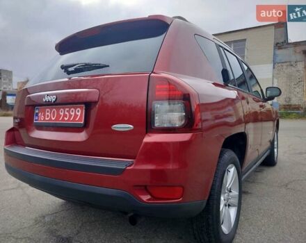 Красный Джип Компас, объемом двигателя 2.36 л и пробегом 172 тыс. км за 9800 $, фото 2 на Automoto.ua