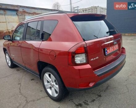 Червоний Джип Compass, об'ємом двигуна 2.4 л та пробігом 172 тис. км за 9450 $, фото 1 на Automoto.ua