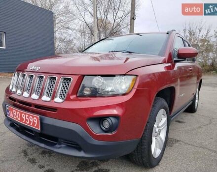 Красный Джип Компас, объемом двигателя 2.4 л и пробегом 170 тыс. км за 9800 $, фото 2 на Automoto.ua
