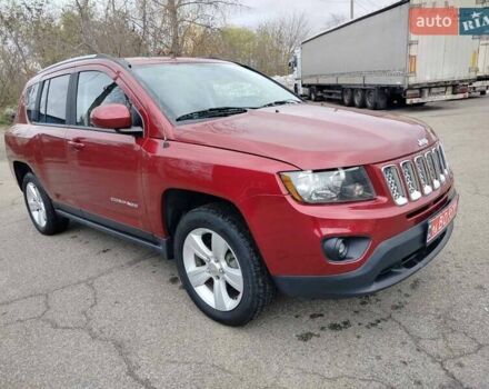 Красный Джип Компас, объемом двигателя 2.4 л и пробегом 170 тыс. км за 9800 $, фото 6 на Automoto.ua