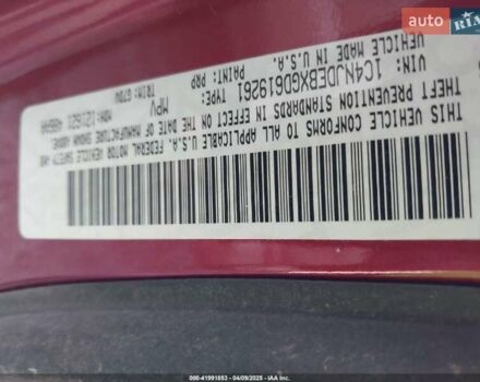 Красный Джип Компас, объемом двигателя 2.4 л и пробегом 170 тыс. км за 9800 $, фото 50 на Automoto.ua