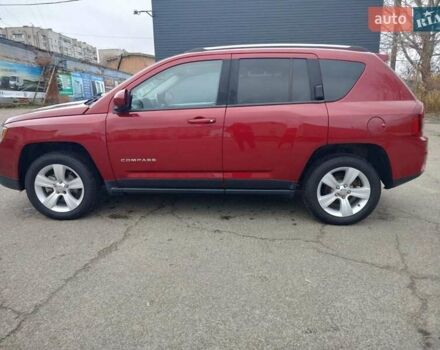 Красный Джип Компас, объемом двигателя 2.4 л и пробегом 170 тыс. км за 9800 $, фото 3 на Automoto.ua