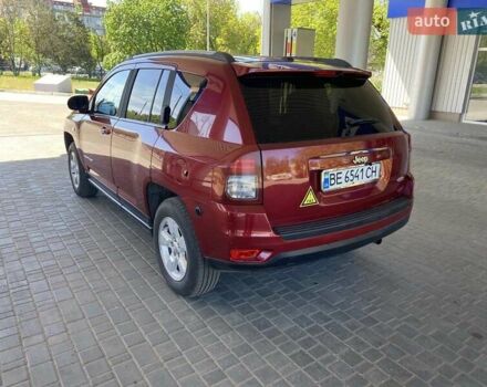 Красный Джип Компас, объемом двигателя 2 л и пробегом 170 тыс. км за 9999 $, фото 7 на Automoto.ua