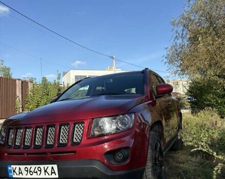 Красный Джип Компас, объемом двигателя 2 л и пробегом 204 тыс. км за 12000 $, фото 9 на Automoto.ua