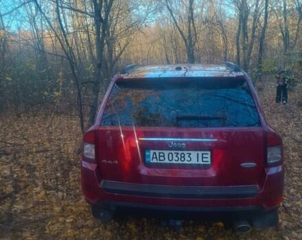 Красный Джип Компас, объемом двигателя 2.4 л и пробегом 67 тыс. км за 11000 $, фото 1 на Automoto.ua