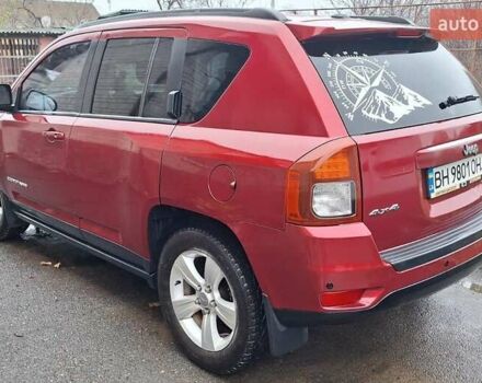 Красный Джип Компас, объемом двигателя 2.36 л и пробегом 217 тыс. км за 10100 $, фото 3 на Automoto.ua