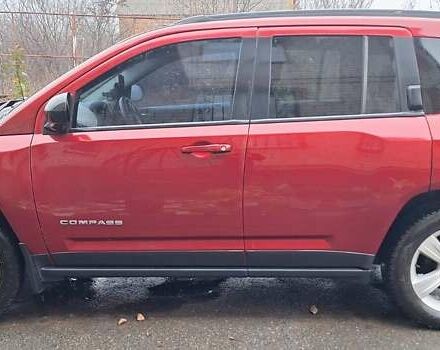 Красный Джип Компас, объемом двигателя 2.36 л и пробегом 217 тыс. км за 10100 $, фото 1 на Automoto.ua