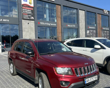 Красный Джип Компас, объемом двигателя 2 л и пробегом 180 тыс. км за 8800 $, фото 6 на Automoto.ua