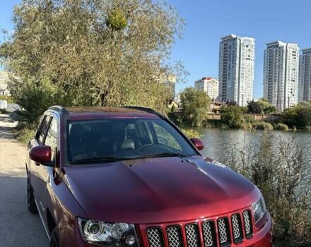 Красный Джип Компас, объемом двигателя 2 л и пробегом 204 тыс. км за 12000 $, фото 6 на Automoto.ua