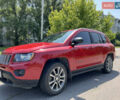 Красный Джип Компас, объемом двигателя 2 л и пробегом 122 тыс. км за 10900 $, фото 1 на Automoto.ua