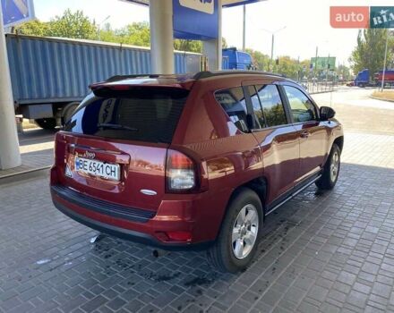 Червоний Джип Compass, об'ємом двигуна 2 л та пробігом 170 тис. км за 9500 $, фото 6 на Automoto.ua
