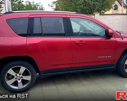 Червоний Джип Compass, об'ємом двигуна 2 л та пробігом 77 тис. км за 9800 $, фото 2 на Automoto.ua