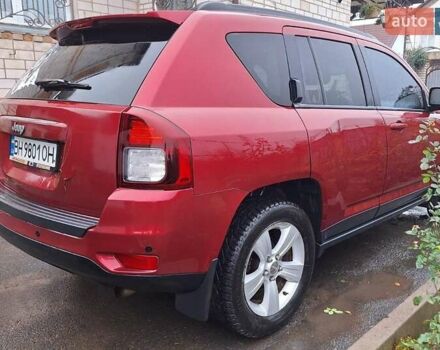 Красный Джип Компас, объемом двигателя 2.36 л и пробегом 217 тыс. км за 10100 $, фото 4 на Automoto.ua