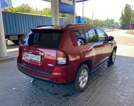Красный Джип Компас, объемом двигателя 2 л и пробегом 170 тыс. км за 9500 $, фото 6 на Automoto.ua