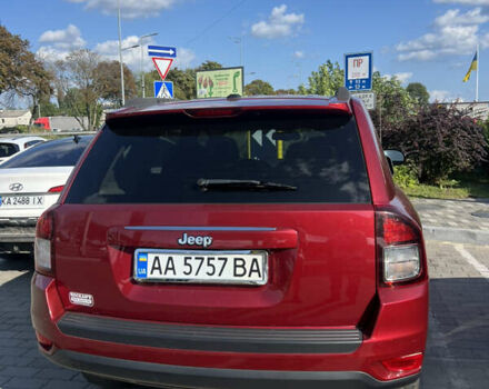 Красный Джип Компас, объемом двигателя 2 л и пробегом 180 тыс. км за 8800 $, фото 4 на Automoto.ua