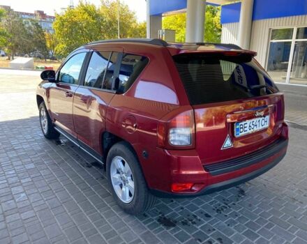 Красный Джип Компас, объемом двигателя 2 л и пробегом 170 тыс. км за 9500 $, фото 8 на Automoto.ua