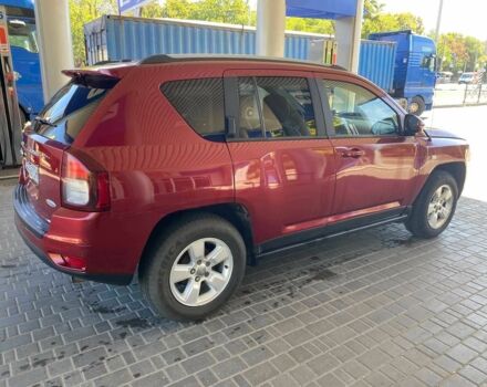 Красный Джип Компас, объемом двигателя 2 л и пробегом 170 тыс. км за 9500 $, фото 5 на Automoto.ua