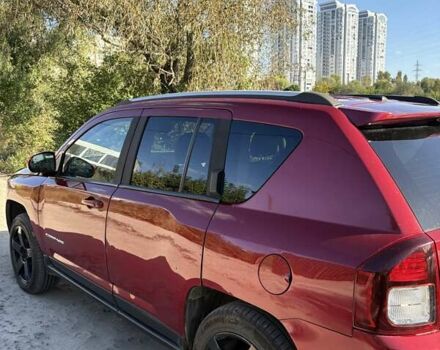 Красный Джип Компас, объемом двигателя 2 л и пробегом 204 тыс. км за 12000 $, фото 14 на Automoto.ua