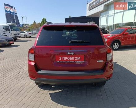 Червоний Джип Compass, об'ємом двигуна 2.36 л та пробігом 141 тис. км за 11400 $, фото 5 на Automoto.ua