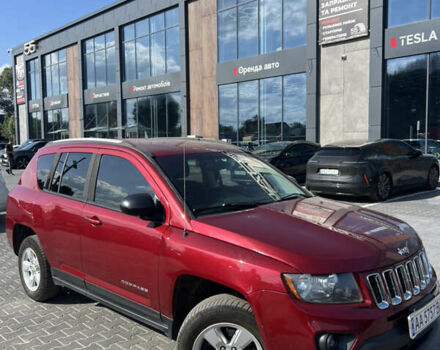 Красный Джип Компас, объемом двигателя 2 л и пробегом 180 тыс. км за 8800 $, фото 2 на Automoto.ua