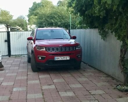 Красный Джип Компас, объемом двигателя 2.4 л и пробегом 100 тыс. км за 14754 $, фото 4 на Automoto.ua