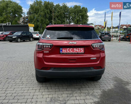 Красный Джип Компас, объемом двигателя 2.4 л и пробегом 153 тыс. км за 14550 $, фото 6 на Automoto.ua
