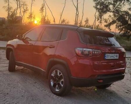 Джип Компас 2017 в Харькове на Automoto.ua Красный Джип Компас, объемом двигателя 2.36 л и пробегом 77 тыс. км за 17700 $, фото 9 на Automoto.ua