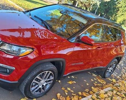 Джип Compass 2017 у Рівному на Automoto.ua Червоний Джип Compass, об'ємом двигуна 2.36 л та пробігом 24 тис. км за 14500 $, фото 7 на Automoto.ua