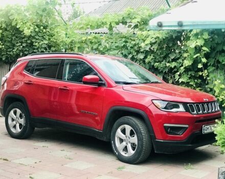 Красный Джип Компас, объемом двигателя 2.4 л и пробегом 100 тыс. км за 14754 $, фото 10 на Automoto.ua
