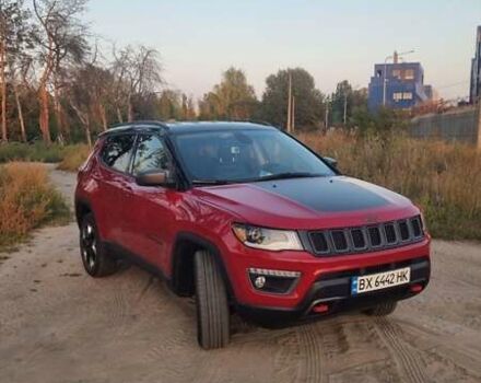 Джип Компас 2017 в Харькове на Automoto.ua Красный Джип Компас, объемом двигателя 2.36 л и пробегом 77 тыс. км за 17700 $, фото 3 на Automoto.ua